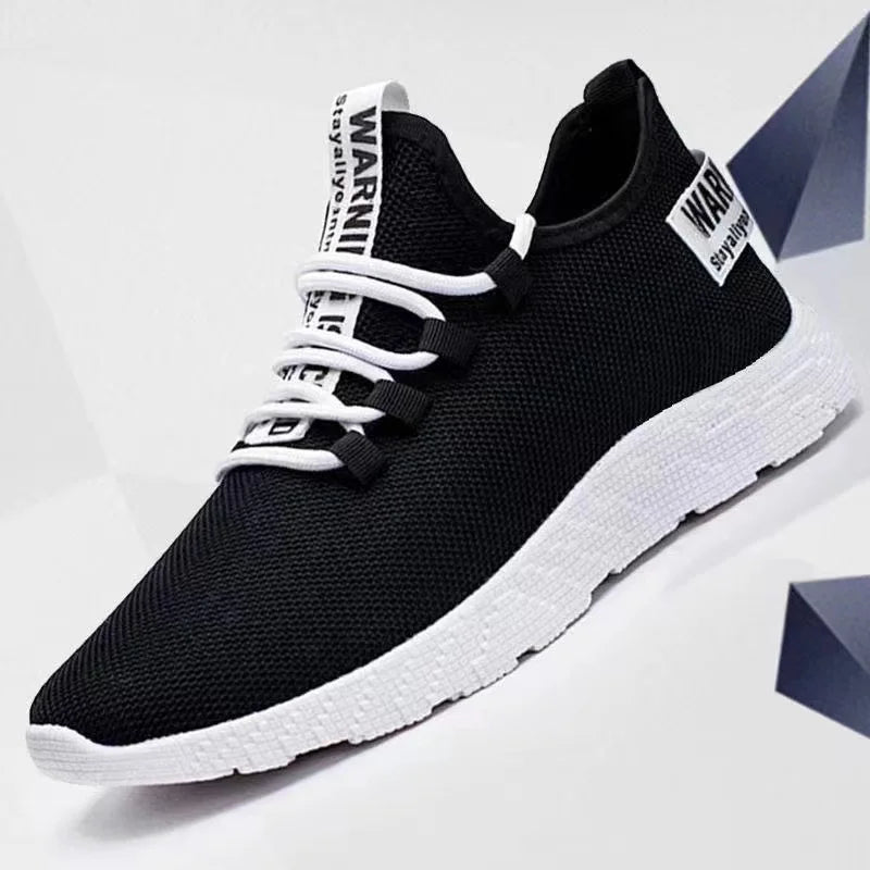 Male's sneakers casual lightweight mesh sports shoes summer men's outdoor soft sole Breathable comfort fashion tide running shoe