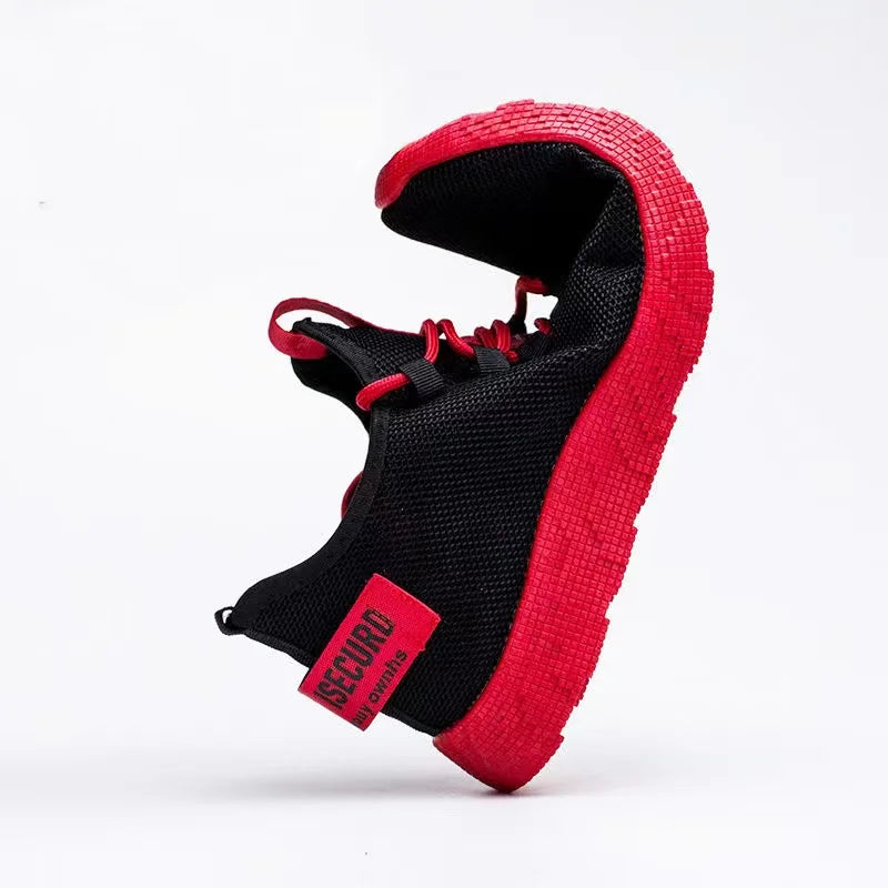 Male's sneakers casual lightweight mesh sports shoes summer men's outdoor soft sole Breathable comfort fashion tide running shoe